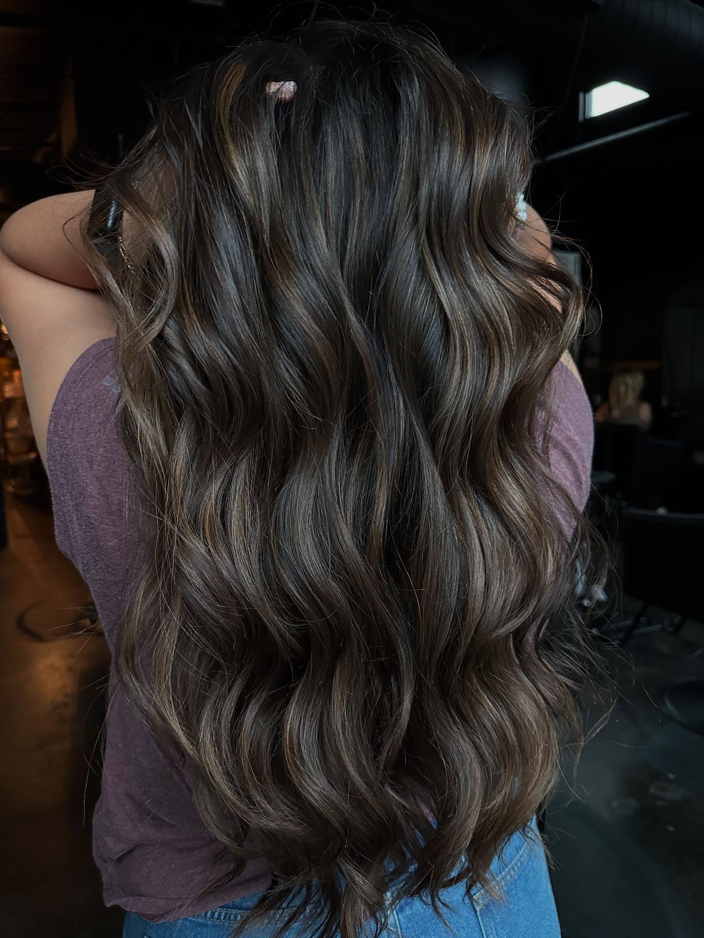 Dimensional brunette extensions by Madison Richardson