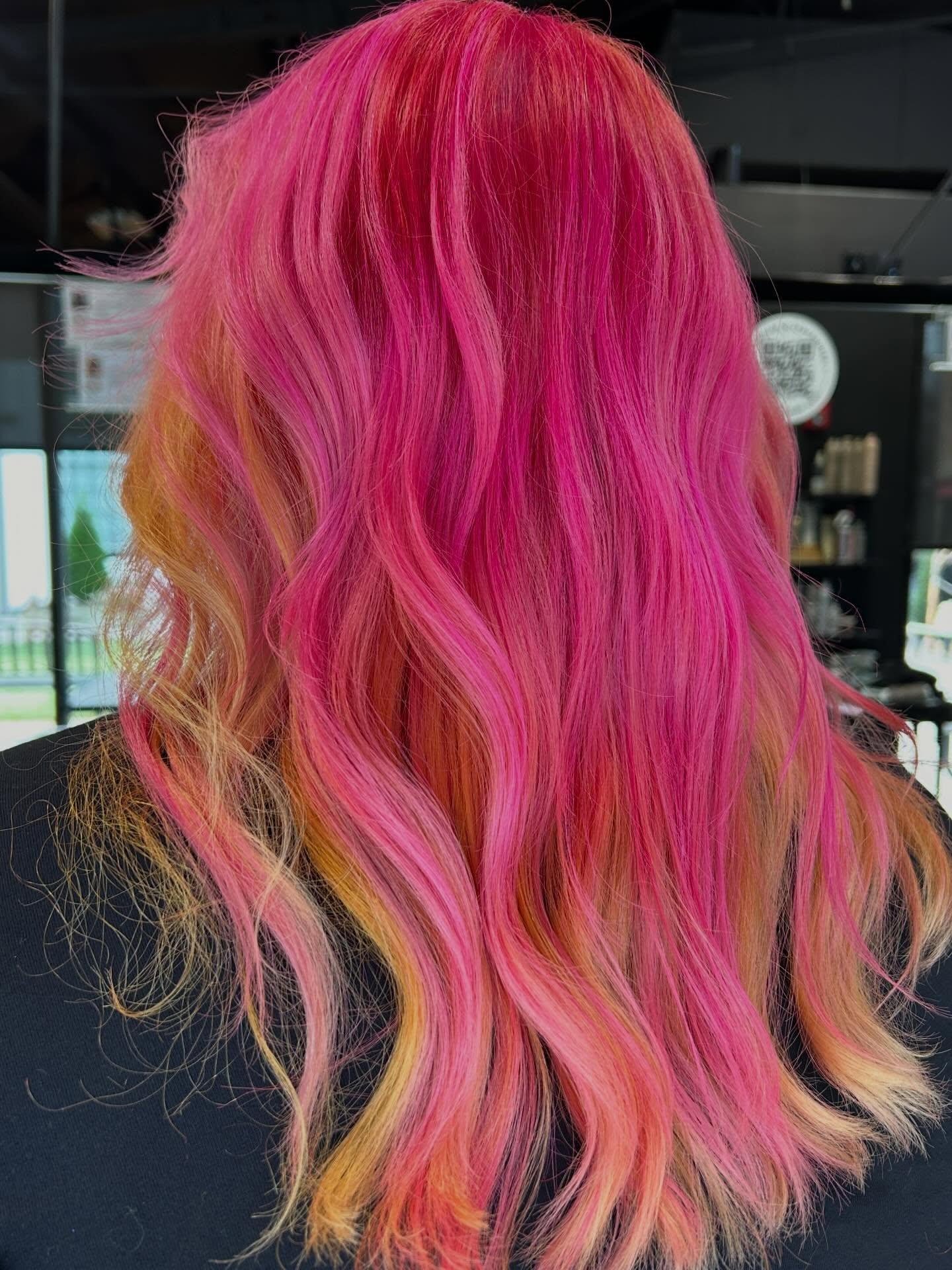 Pink vivid color by Mary Elizabeth Brooks