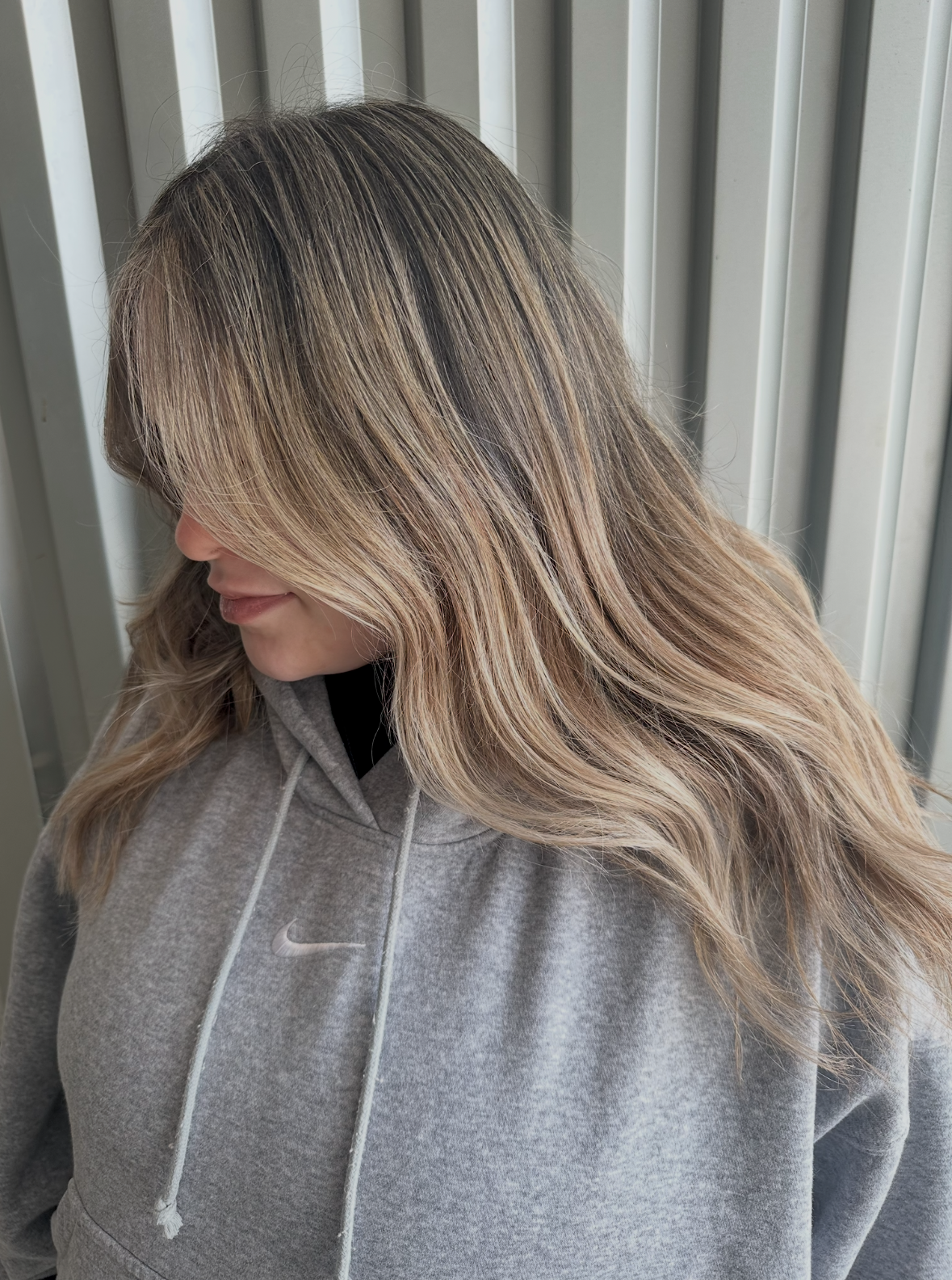 Dimensional blonde color by Madison Richardson