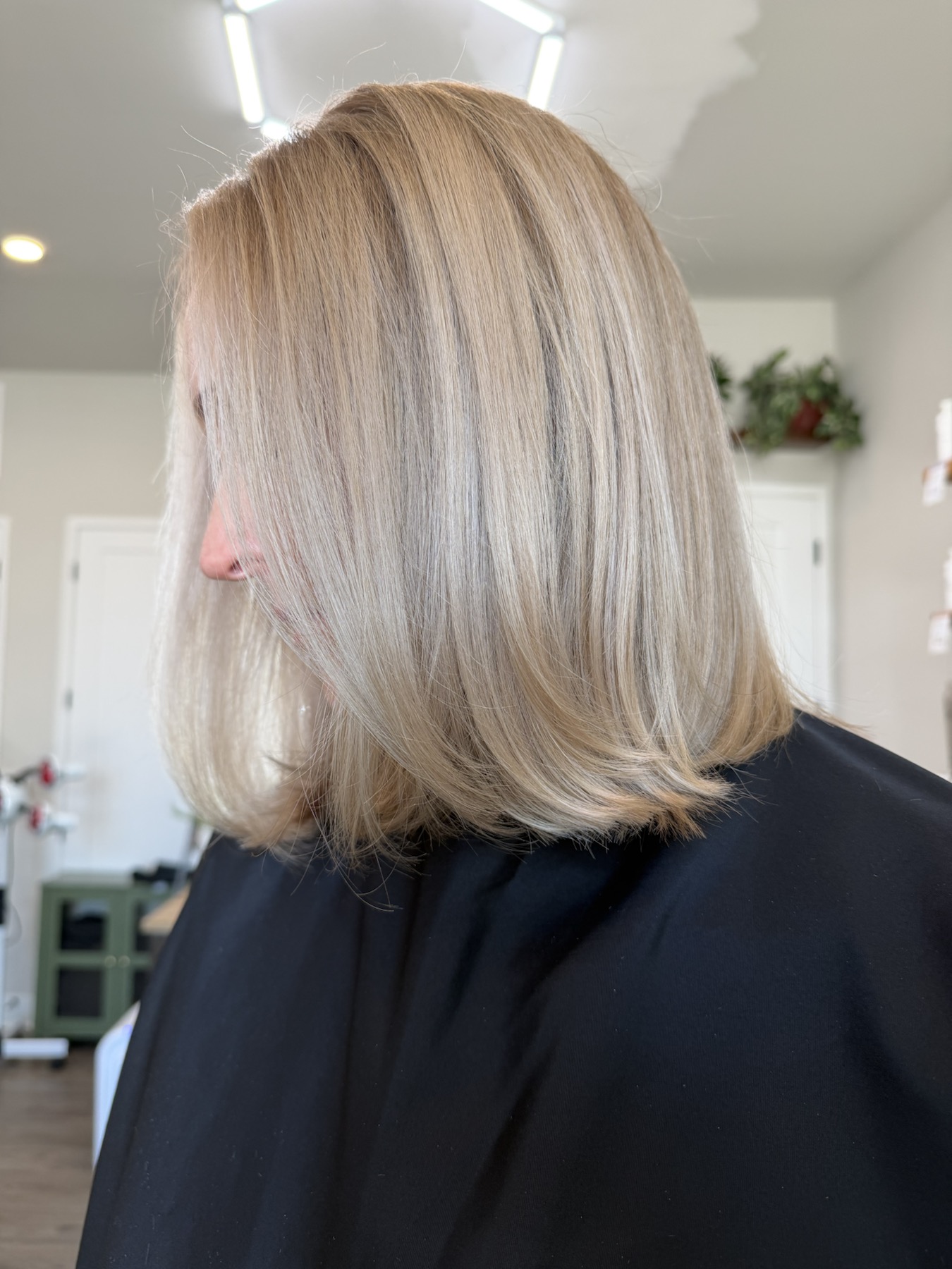 Blonde hair color by Mariah Brasel